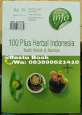 100 Plus Herbal Indonesia Bukti Ilmiah & Racikan, Volume 11