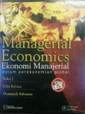 Managerial Economics ; Ekonomi manajerial dalam perekonomian global, Buku 1