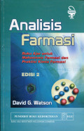 Analisis Farmasi : Buku Ajar untuk mahasiswa farmasi dan praktisi kimia farmasi