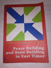 PEACE building state building in east timor