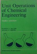 Unit Operations of Chemical Engineering