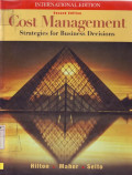 Cost Management: strategies for business decisions