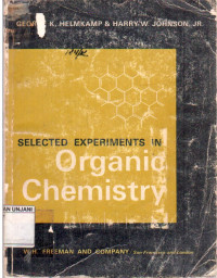 Selected Experiment In Organic Chemistry