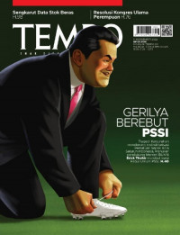 Image of TEMPO : GERILYA BEREBUT PSSI