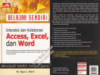 Belajar Sendiri : Microsoft Excel 2002 ( Microsoft office XP, : Menjadi Mahir Tanpa Guru.