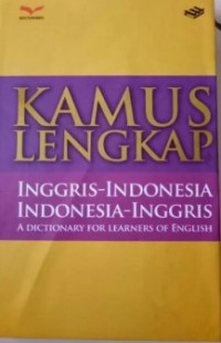 Kamus Lengkap Inggris-Indonesia Indonesia-Inggris