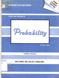 Probability and Statistics : for Engineers and Scientist